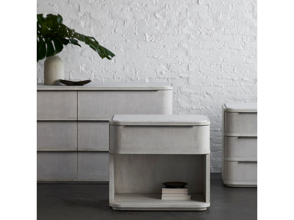 Argenta Nightstand, White Shadow - image 3