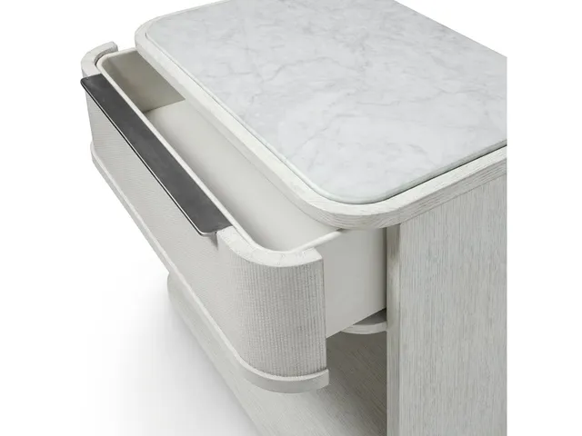 Argenta Nightstand, White - Alternative View
