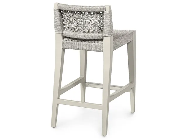 Oliver Outdoor 24"Counter Stool, Stone - Alternative View