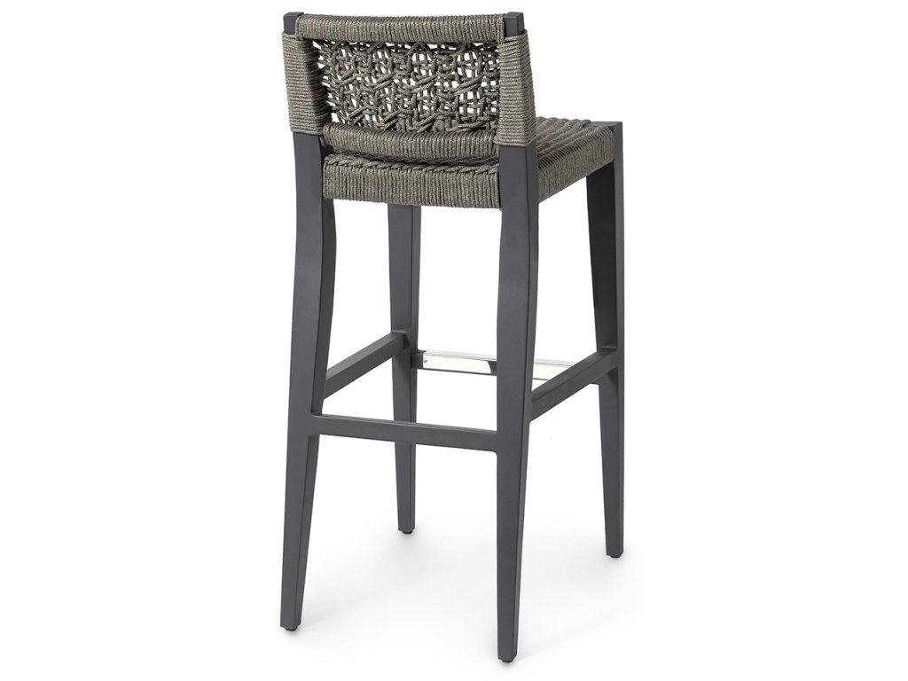 Oliver Outdoor 30"Barstool, Charcoal - image 1