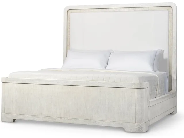 Argenta Bed, King, White Shadow