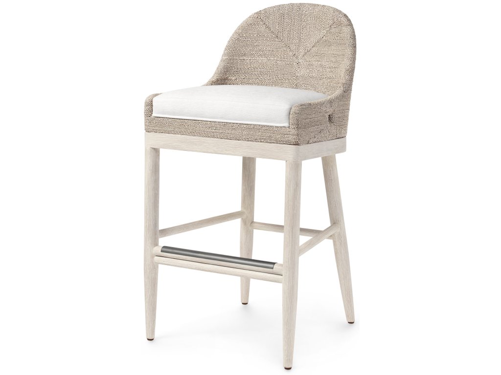 Mesa 30" Barstool, Whitewash - main image