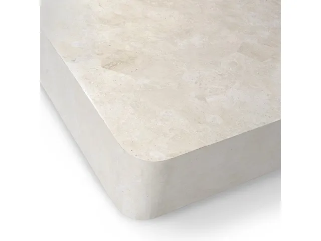 Dakota Coffee Table Rectangular, White - Alternative View
