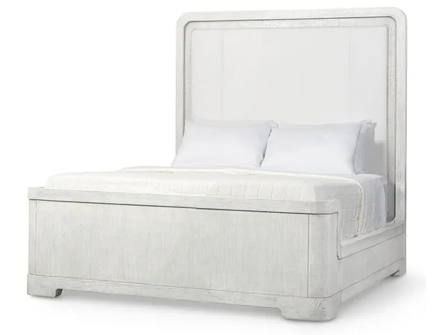 Argenta Bed, Queen, White