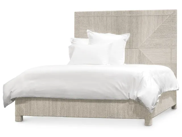 Woodside Bed Queen, White Sand