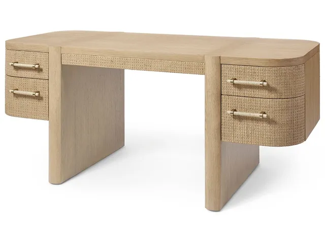 Zoey Natural Oak Desk