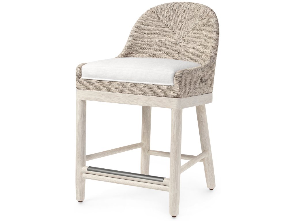 Mesa 24" Counter Stool, Whitewash - main image