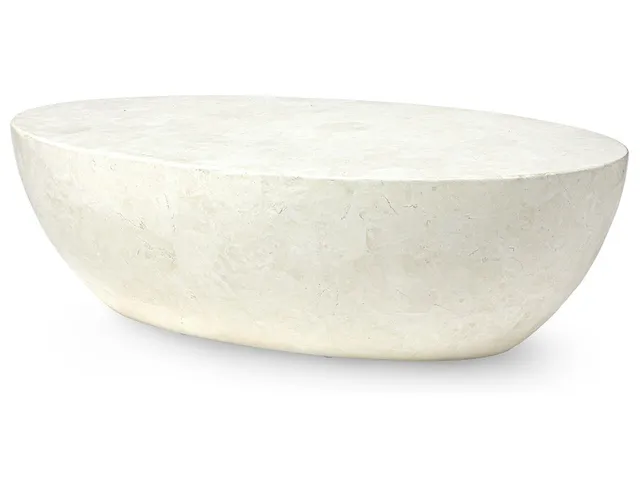 Vail Outdoor Stone Coffee Table