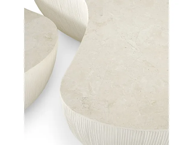 Calanova Outdoor Coffee Table Large, White - Alternative View