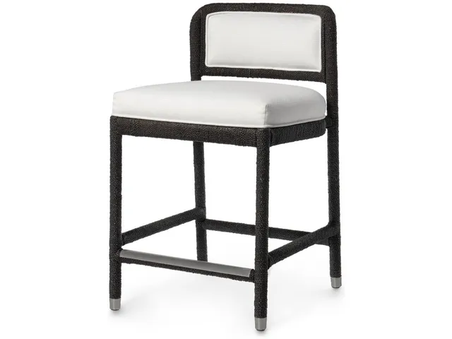 Barlow 24" Counter Stool, Charcoal