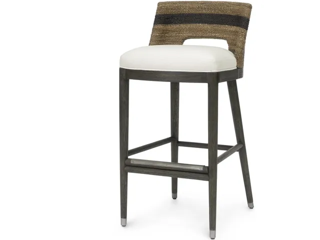 Fritz Rope 30" Barstool, Natural