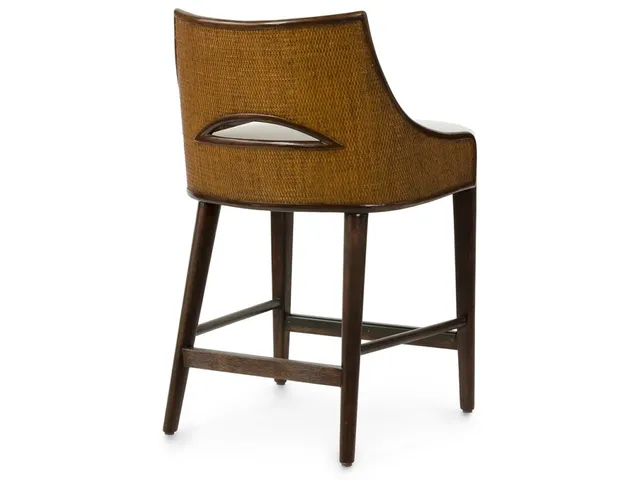 Avalon 24" Counter Stool, Dark Walnut - Alternative View