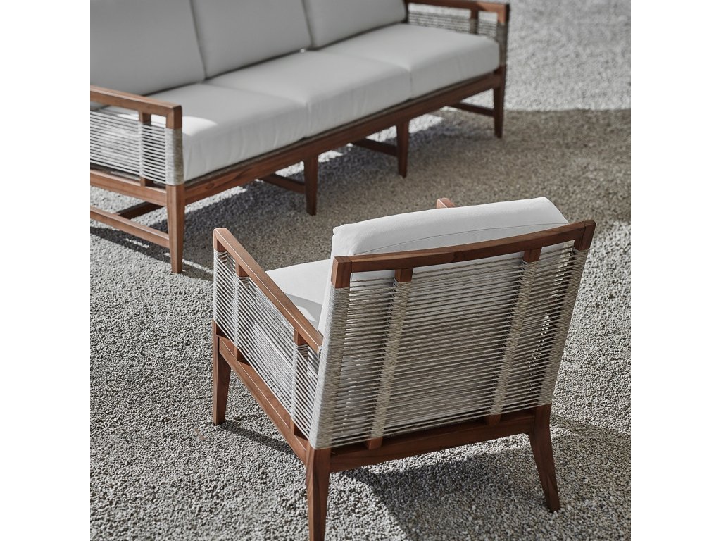 Amalfi Outdoor Teak Sofa - image 2