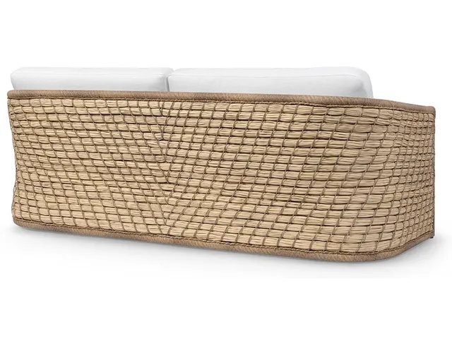 Capitola Outdoor Sofa, Natural - Alternative View