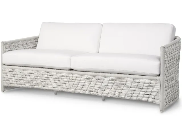 Capitola Outdoor Sofa, Whitewash