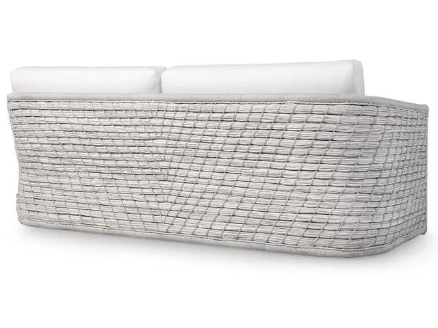 Capitola Outdoor Sofa, Whitewash - Alternative View