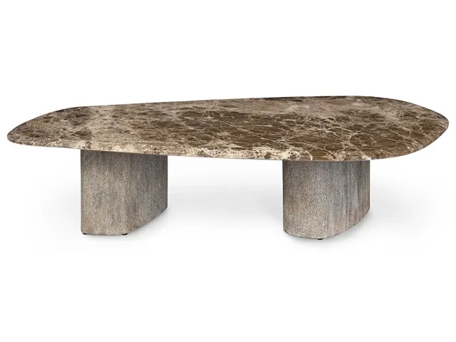 Caleb Coffee Table Short, Brown