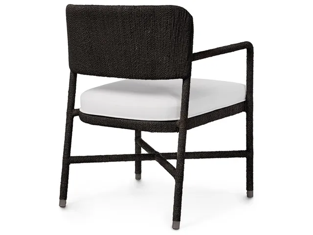Barlow Arm Chair, Charcoal - Alternative View