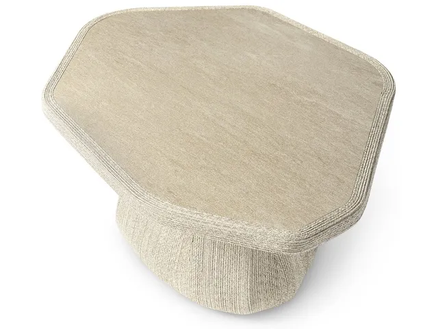 Tivoli Outdoor Coffee Table, Medium, Sand - Alternative View