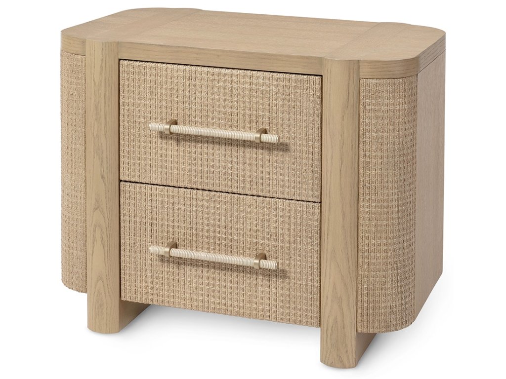 Zoey Natural Oak Nightstand - main image