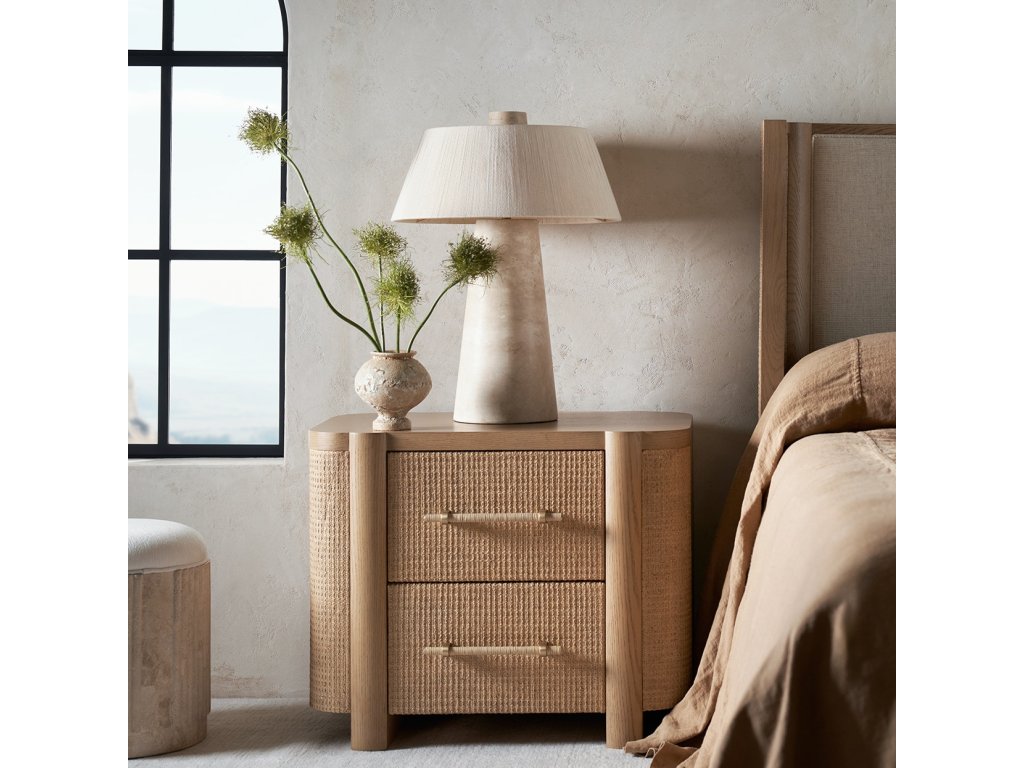 Zoey Natural Oak Nightstand - image 2