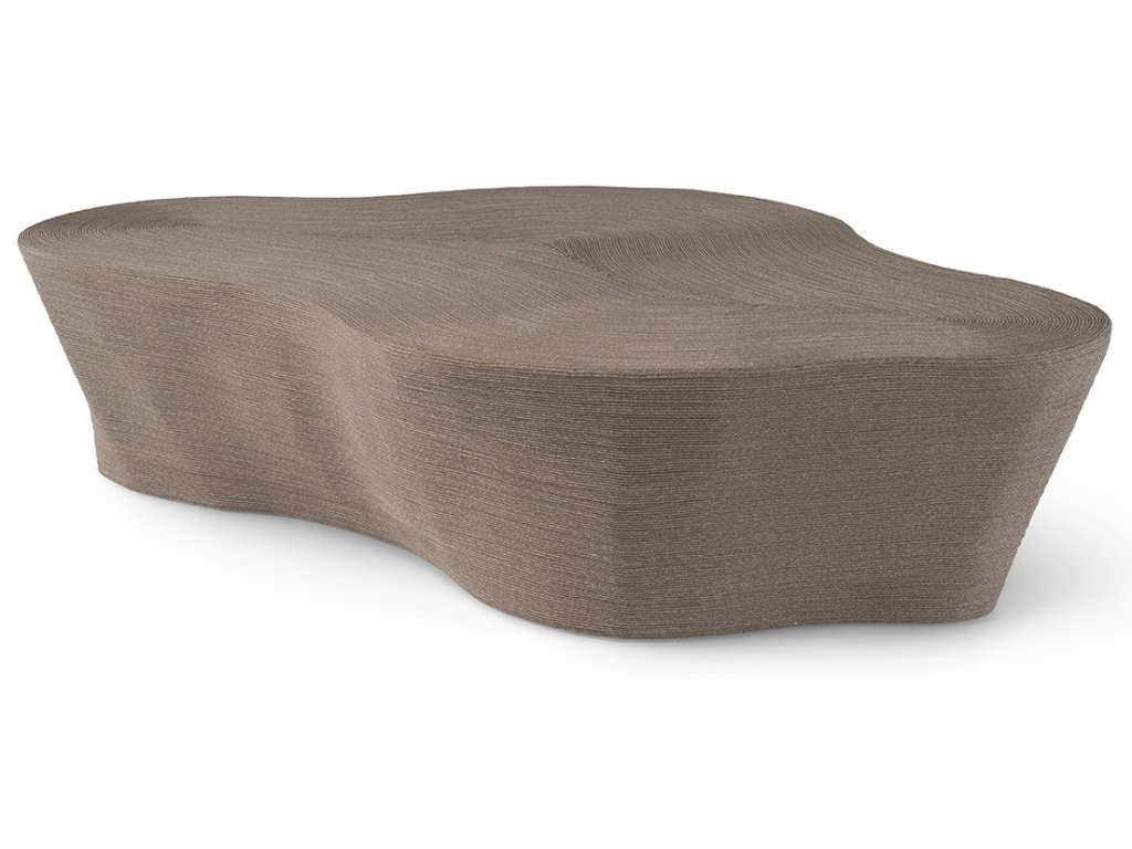 Caspian Outdoor Coffee Table, Xl, Brown - main image
