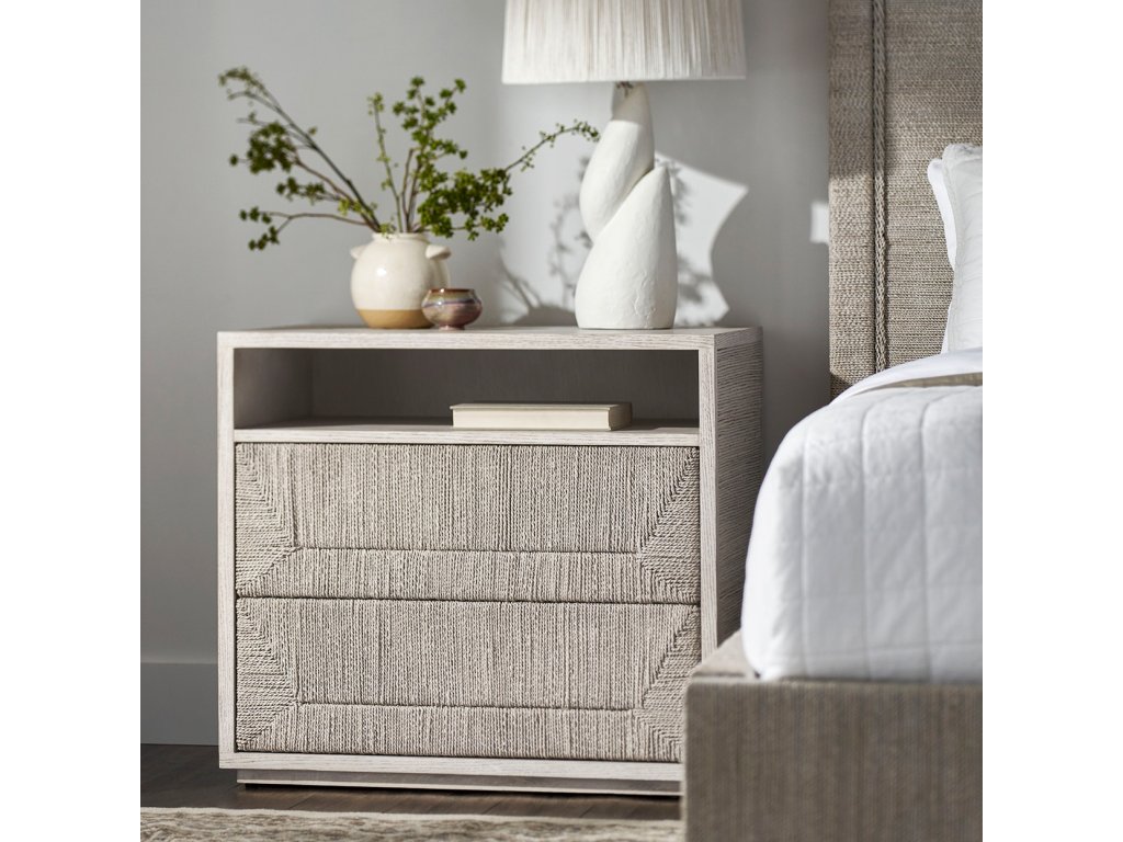 Braxton Nightstand, White Sand - image 2