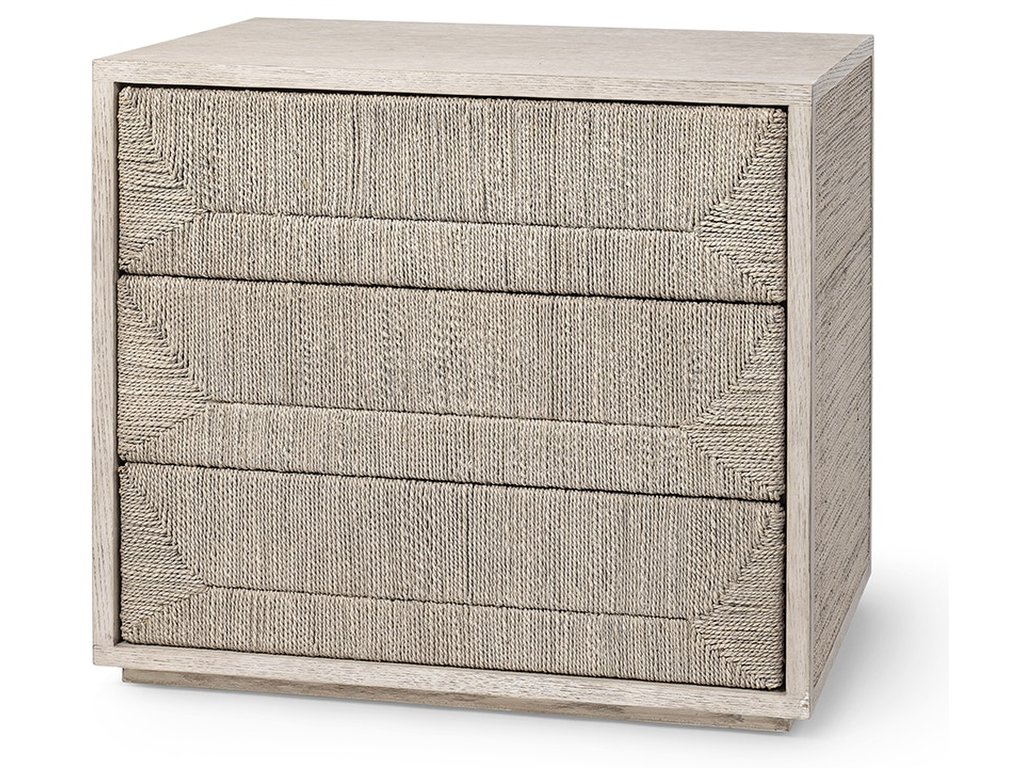 Braxton Chest, White Sand - main image