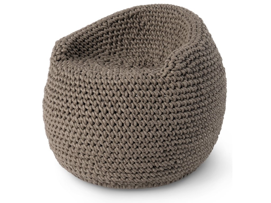 Aptos Outdoor Swivel Stool, Brown - main image