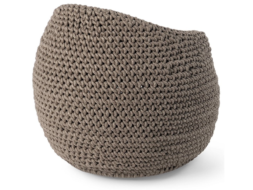 Aptos Outdoor Swivel Stool, Brown - image 1