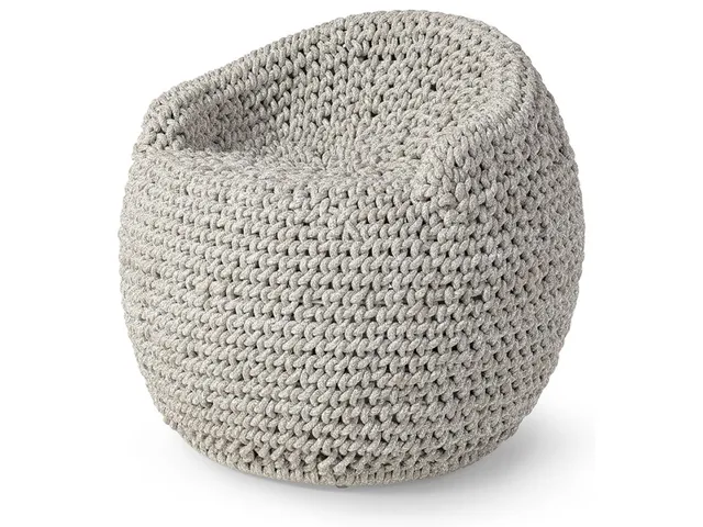 Aptos Outdoor Swivel Stool, Grey