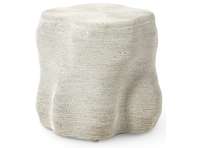 Jaden Side Table, White