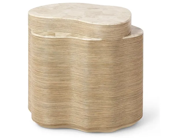 Levine Side Table, Natural