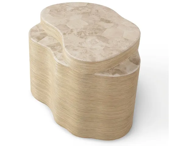 Levine Side Table, Natural