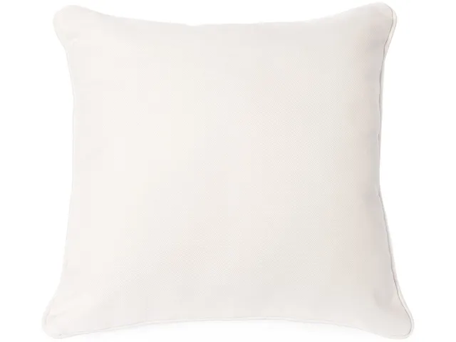 18" Square Down Pillow With Welt