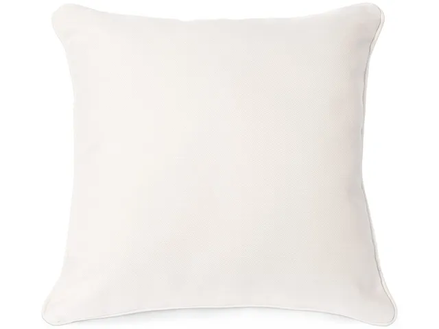 20" Square Down Pillow With Welt