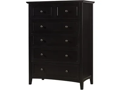 Paragon Five Drawer Chest in Black (2024)