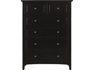 Paragon Five Drawer Chest in Black (2024) - Alternative View