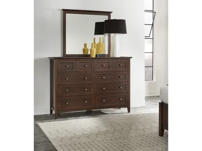 Paragon Mirror in Truffle - Alternative View