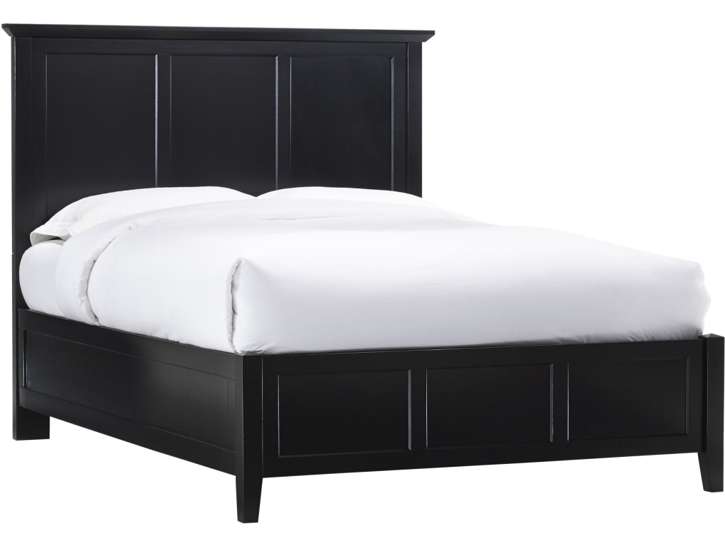 Paragon Wood Panel Bed in Black - image 3