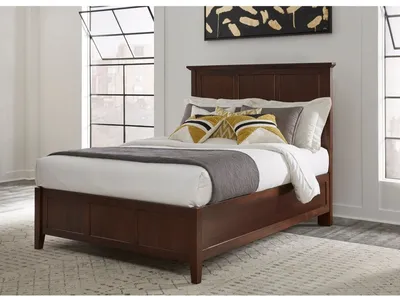 Paragon Wood Panel Bed in Truffle - Alternative View