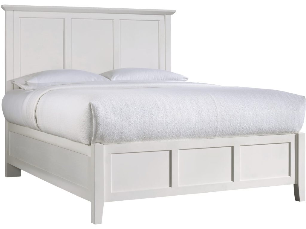 Paragon Wood Panel Bed in White - image 3