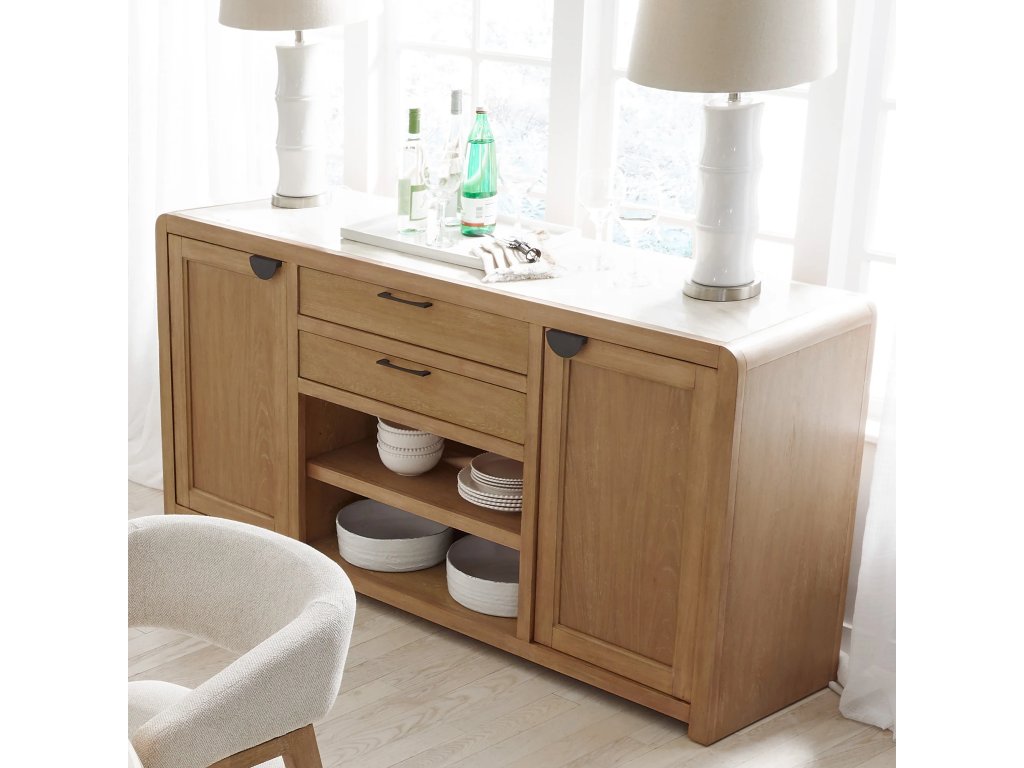 Dining 72" Buffet Server With Stone Top - main image
