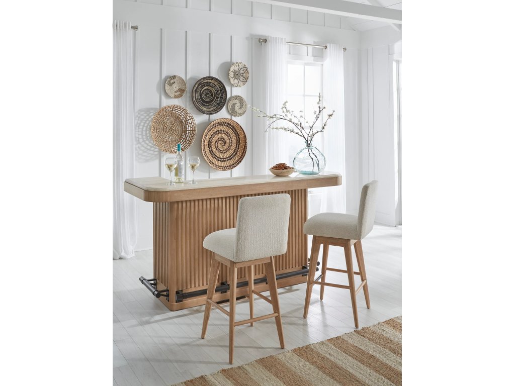 Dining Swivel Bar Stool With Auto Return - image 3