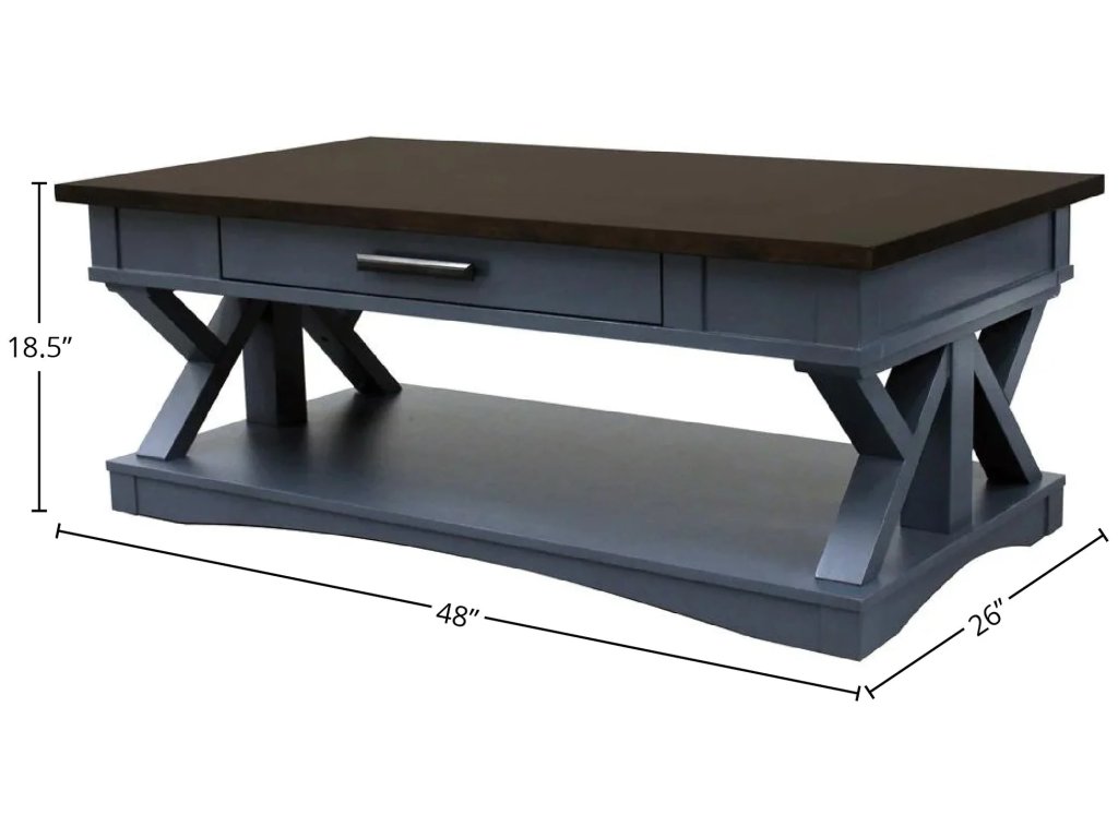 Denim Cocktail Table - image 2