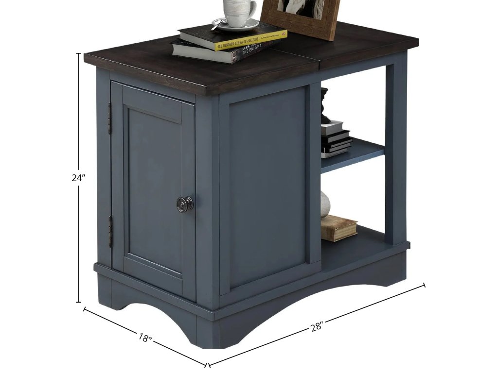 Denim Chairside Table - image 2