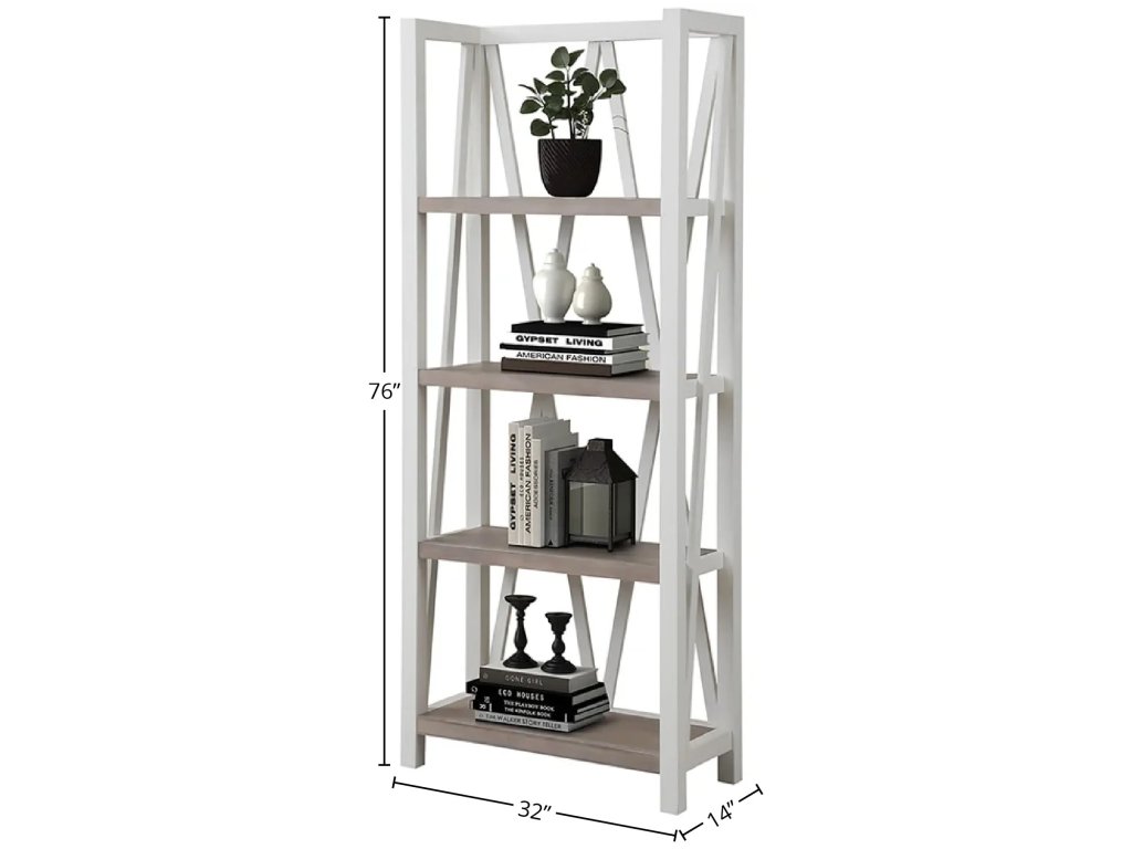 Cotton Etagere Bookcase - image 2