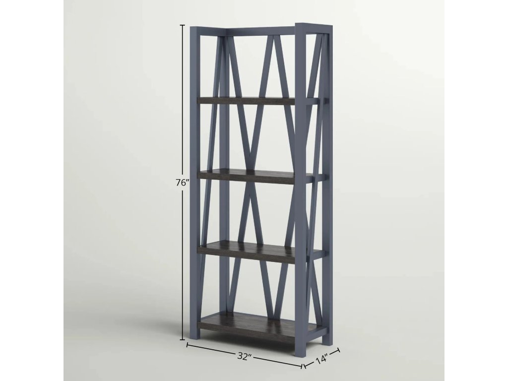 Denim Etagere Bookcase - image 1