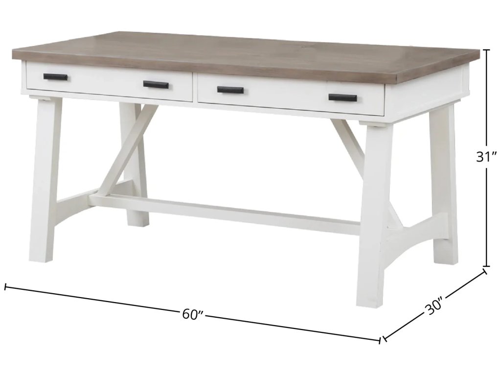 Cotton 60 In. Writing Desk - image 2