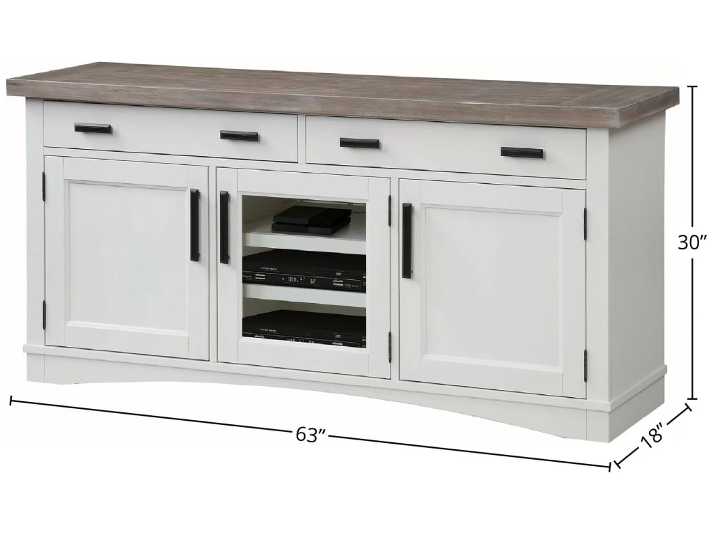 Cotton 63 In. Tv Console - image 2